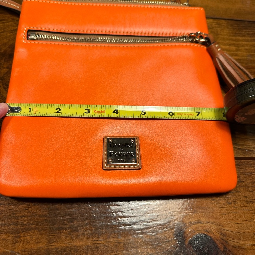 Dooney & Bourke Vibrant Orange Crossbody Bag - Picture 3 of 6